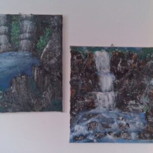 Η Λιμνούλα και ο Καταρράκτης μέσα στα Βράχια - The Pond ansd the Waterfall Among the Rocks